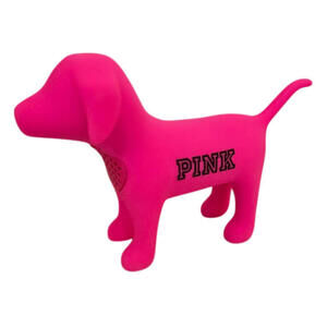 Victoria's Secret PINK Mini Dog Bluetooth Speaker w/ Adapter Cord NEW